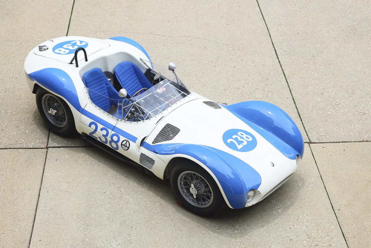 Maserati Tipo 61 Birdcage, record auction at Pebble Beach
