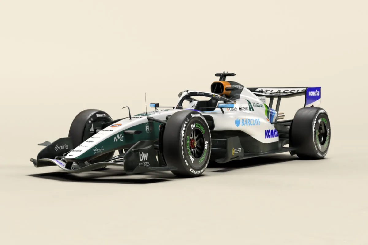 A dive into the past: Williams unveils the special livery for the Spanish GP
