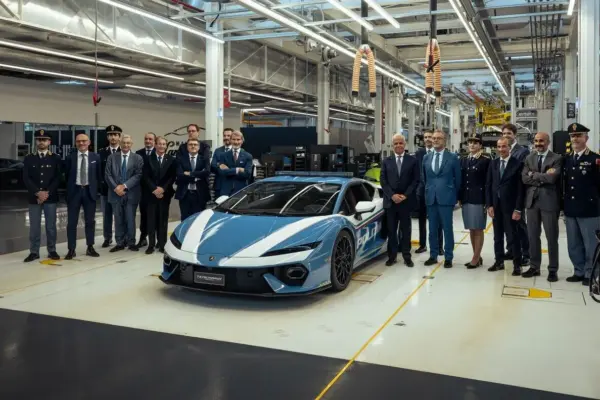 Lamborghini Temerario, a new supercar for the Police