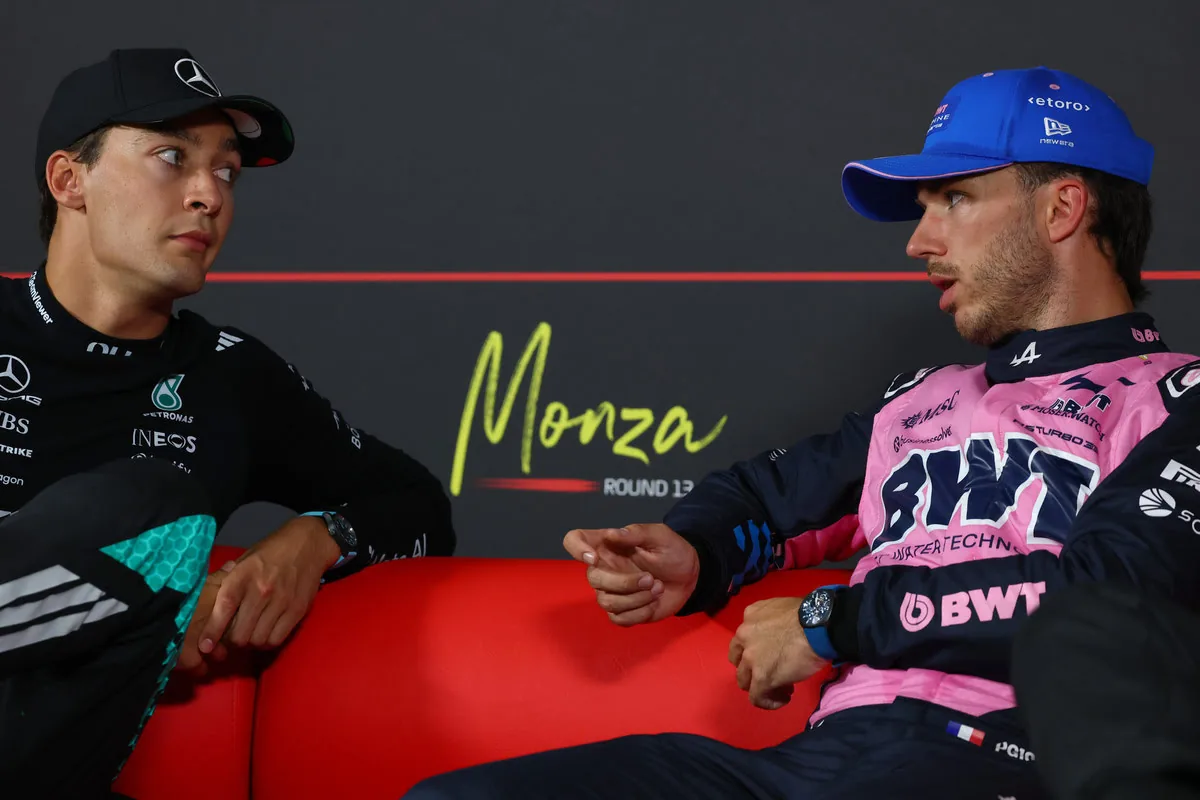 Russell, pole slips away at the best moment: “But it doesn't matter at Monza anyway…”
