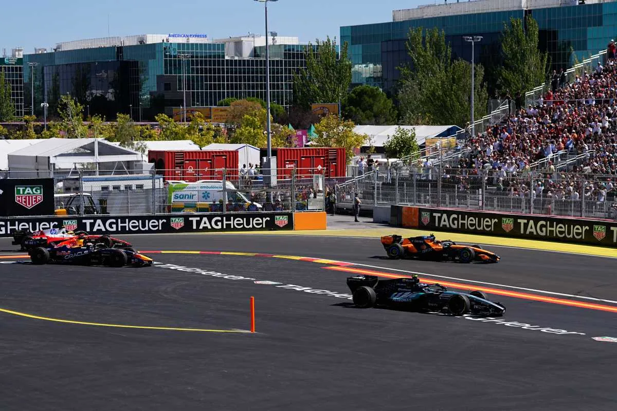 Hamilton responds to Verstappen: “I didn’t see it. The start? A good battle”