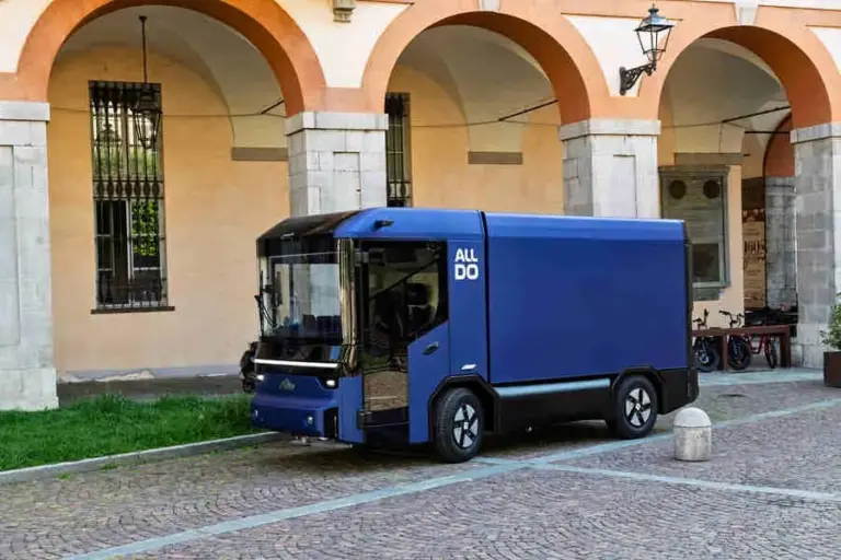 At the debut ALLDO, an all-Italian modular “smart truck”