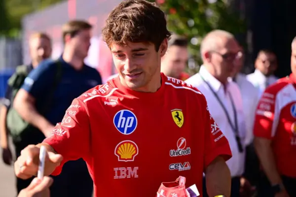 Leclerc: “World Championship, I believe. Engine our main weakness, but we can do well in Monza”