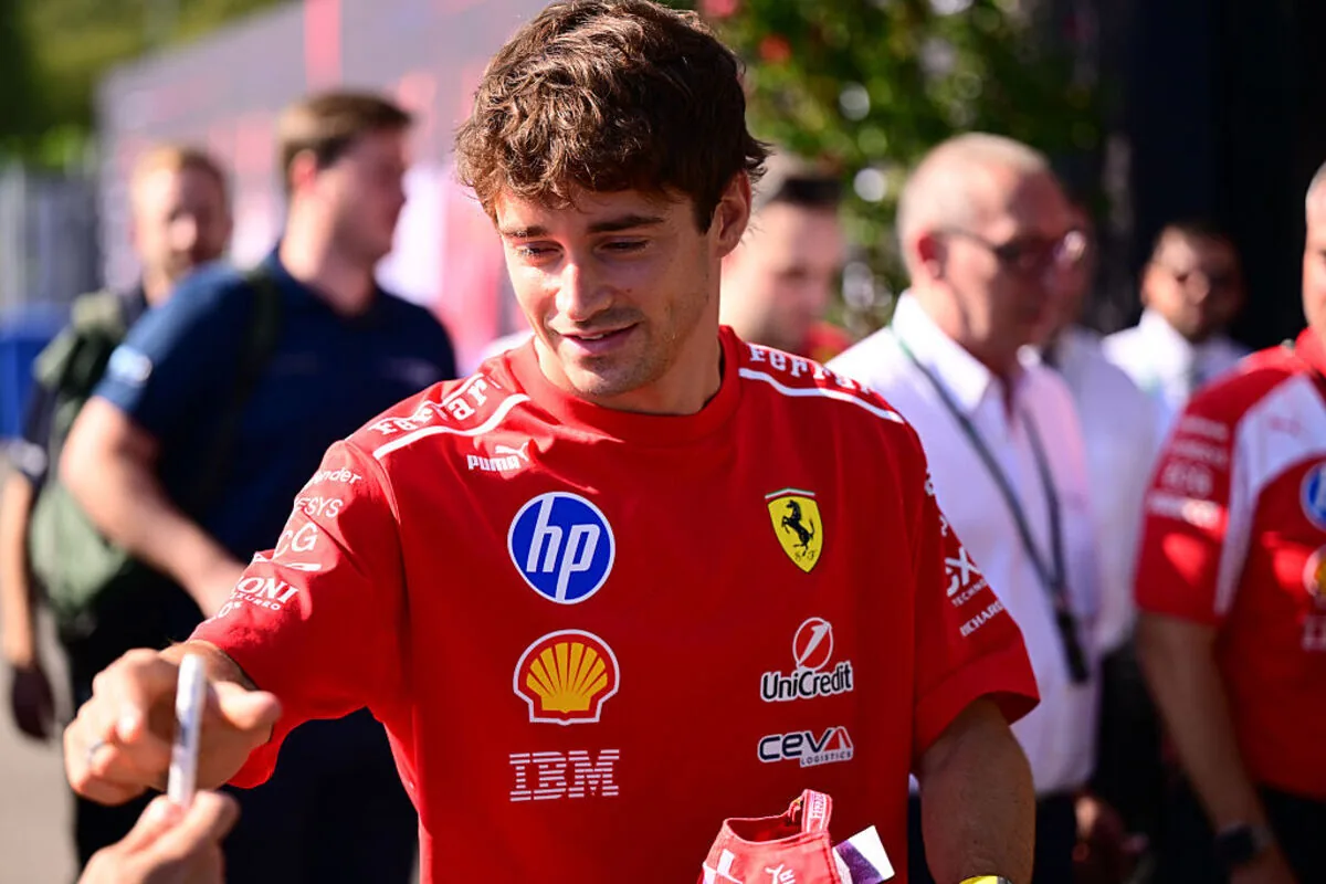 Leclerc: “World Championship, I believe. Engine our main weakness, but we can do well in Monza”
