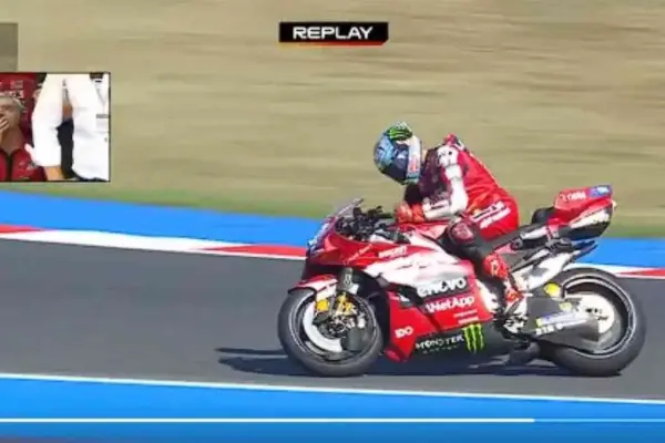 Bagnaia: “I feel humiliated. The punches to the bike? I vented my frustration, I know I can be at the front every Sunday”